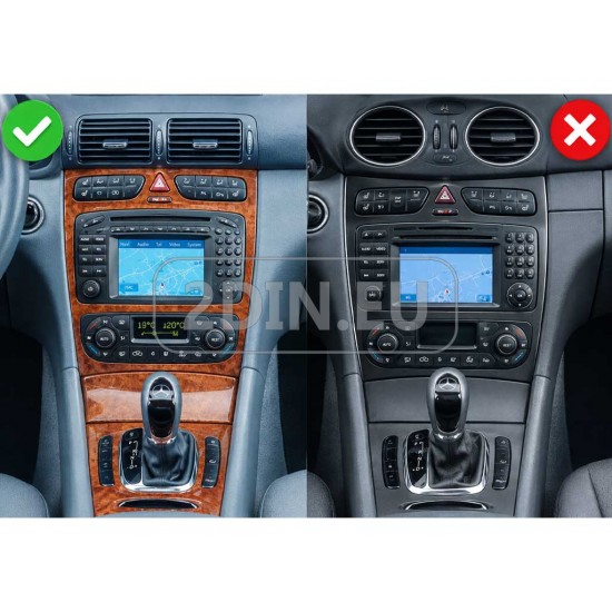 MERCEDES C-Class W203, CLK W209, G-Class W463 - 12.3" МУЛТИМЕДИЯ / Навигация android 16